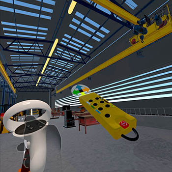visualisation d'une formation en réalité virtuelle