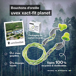 bouchons d'oreille uvex