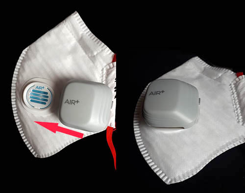 système de ventilation assistée  du masque ACTIVEPRO