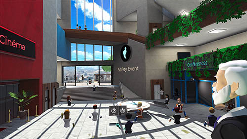 image virtuelle présentant Immersive Factory