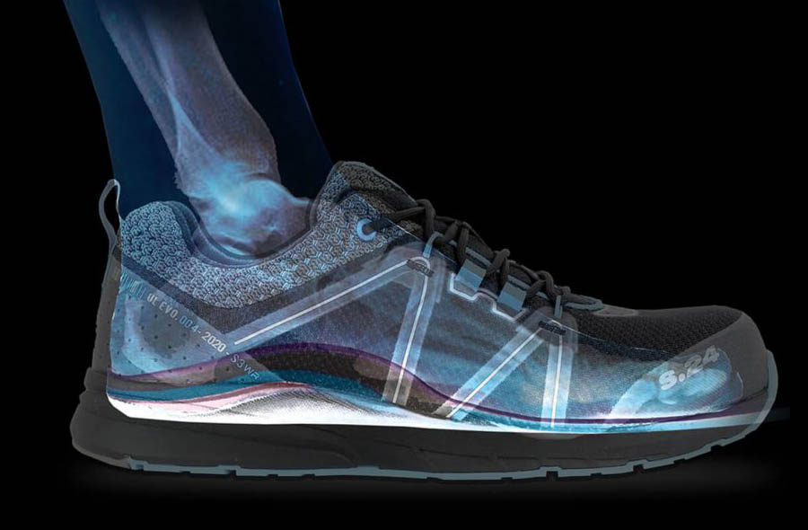 chaussure S.24 pour pieds sensibles