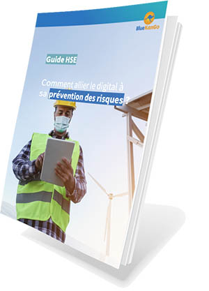 couverture du guide HSE Comment allier le digital à sa prévention des risques ?