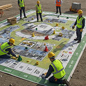 JournéeSécurité.com _ Jeu Géant santé sécurité Atelier Jeu Géant