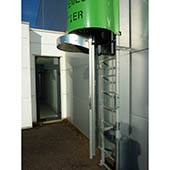 Condamnation d'accès pour échelle à crinoline