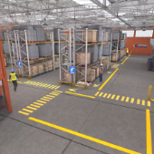 Virtual Création _ Module VR Chasse aux risques Entrepôt VR