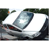 TOUT PERMIS _ Simulation de retournement en situation réelle VOITURE TONNEAU