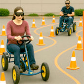 TOUT PERMIS _ ATELIER SENSIBILISATION AUX ADDICTIONS VIA LE KARTING KARTING A PEDALES - ADDICTIONS