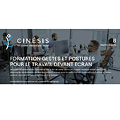Cinésis Solutions Prévention Santé _ Formation gestes et postures Travail devant écran