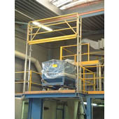 Barrière écluse de sécurité coulissante